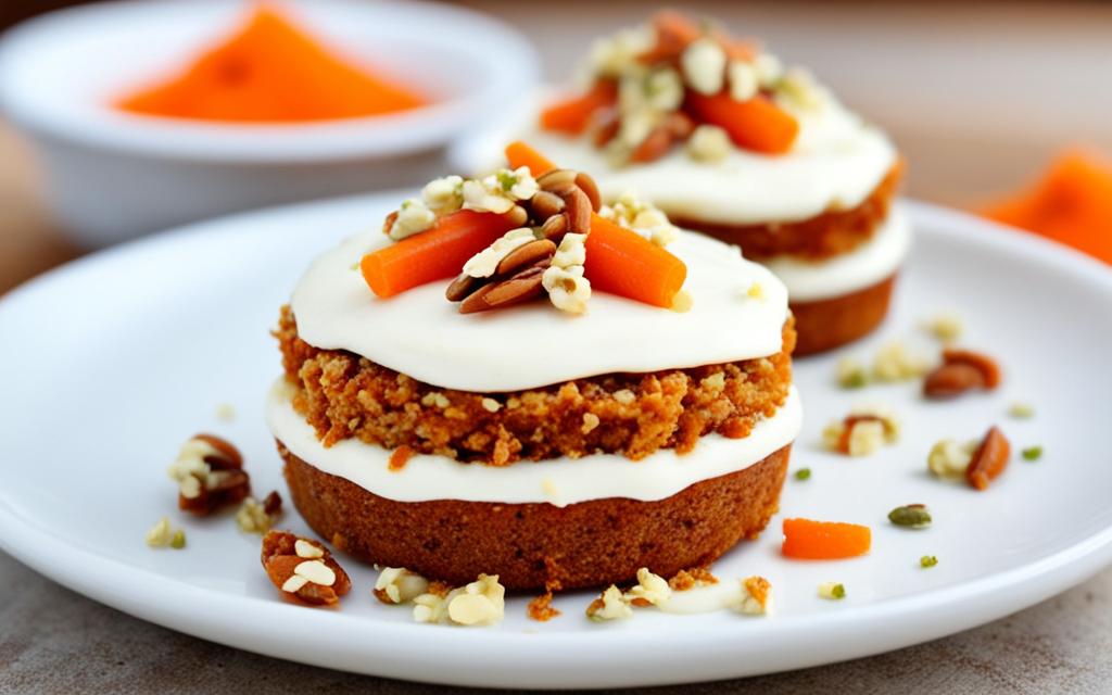 miniature carrot cake