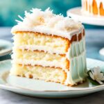 1950 Old Fashioned Coconut Cake