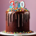 30th birthday cake chocolate
