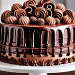 30th birthday chocolate cake