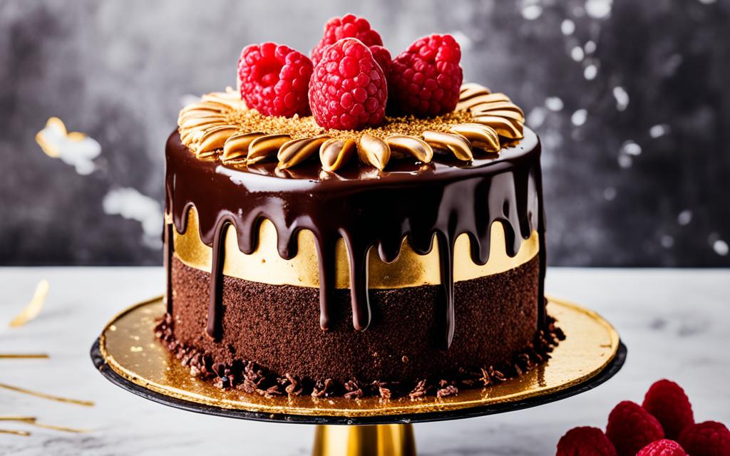 30th chocolate birthday cake