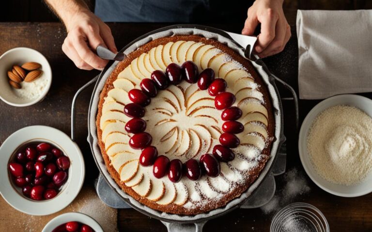 Scrumptious Almond and Cherry Cake Recipe for Afternoon Delights