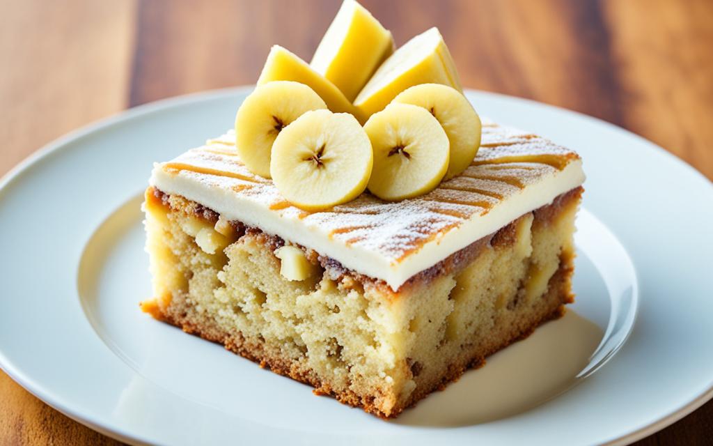 Apple & Banana Cake