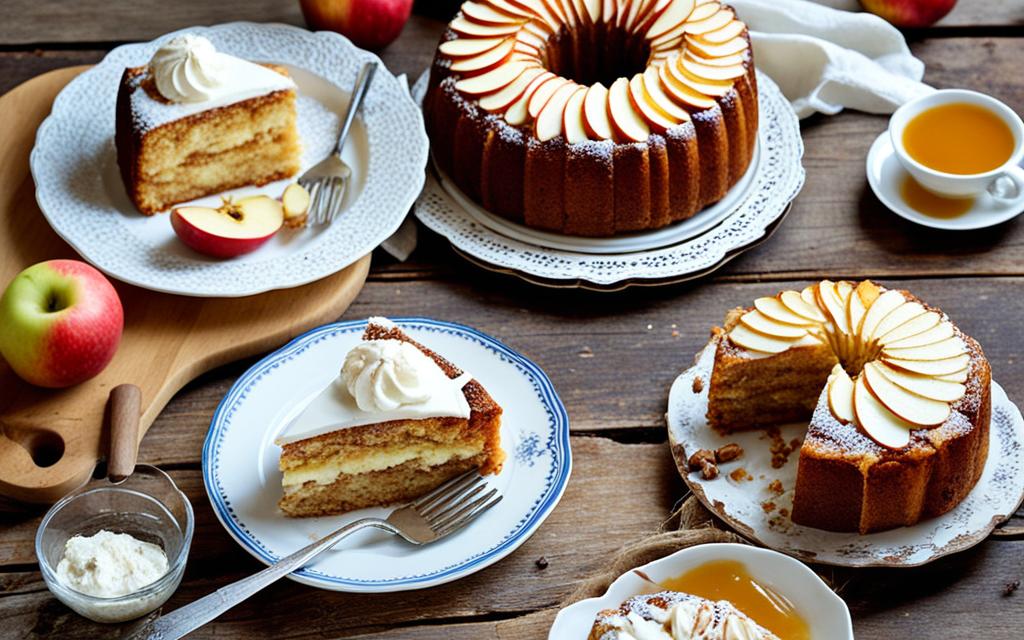 Apple Cake Variations