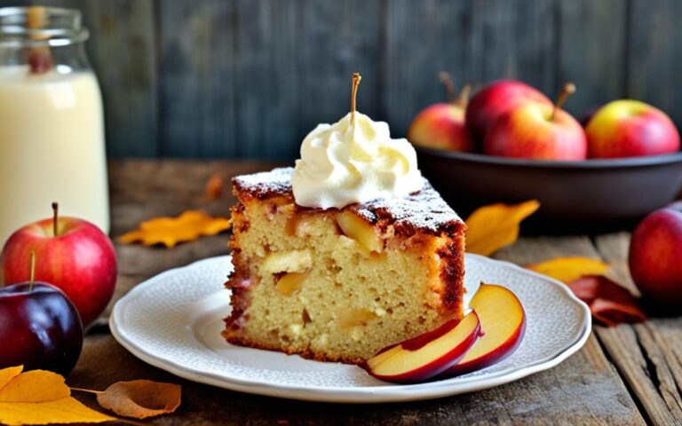 Seasonal Apple Plum Cake: A Sweet and Tart Dessert
