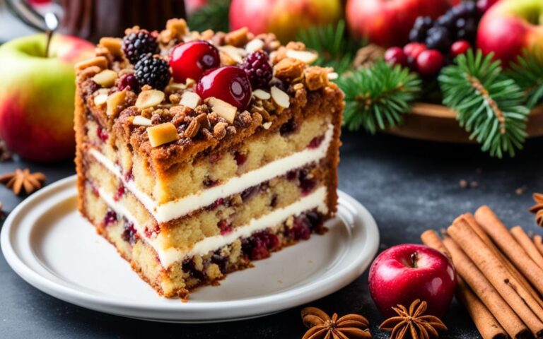 Festive Apple and Mincemeat Cake for Holiday Cheer
