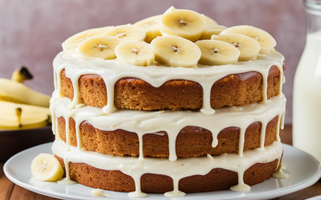 Banana Cake with Banana Icing