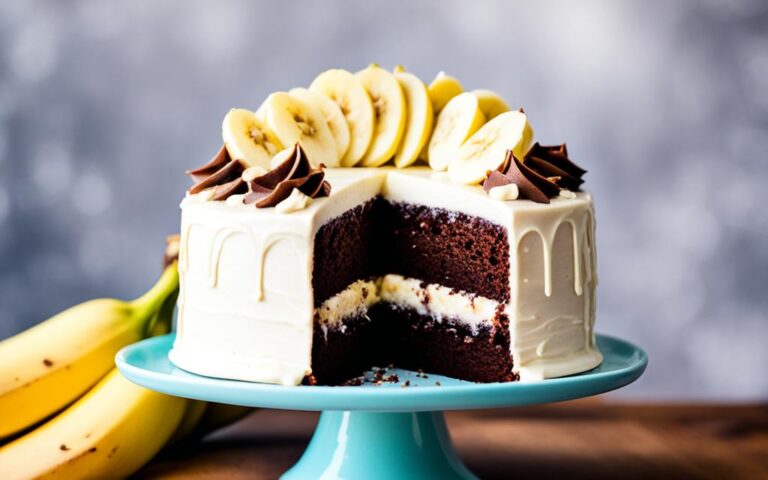 Indulgent Banana Chocolate Cake Recipe