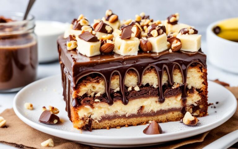 Heavenly Banana & Nutella Cake for Chocolate Lovers