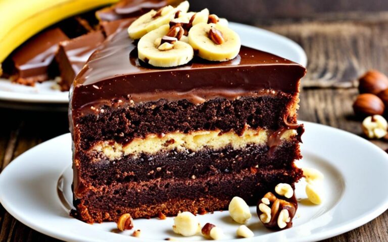 Indulgent Banana Nutella Cake for Chocolate Hazelnut Fans