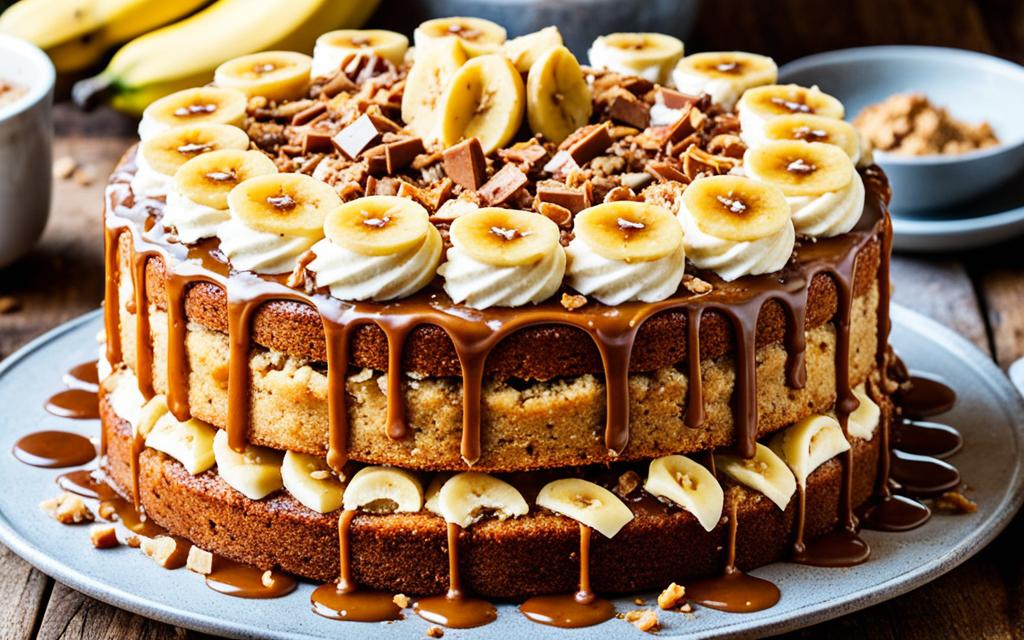 Banana Toffee Cake Image