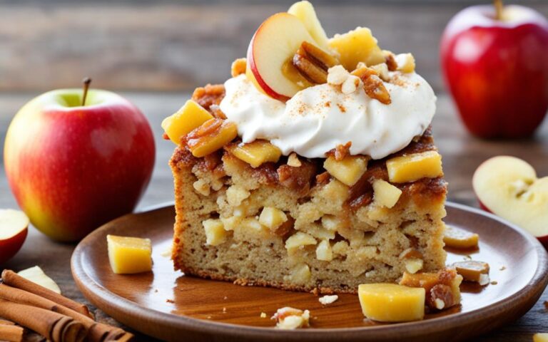 Fresh Banana and Apple Cake: A Flavorful Fusion