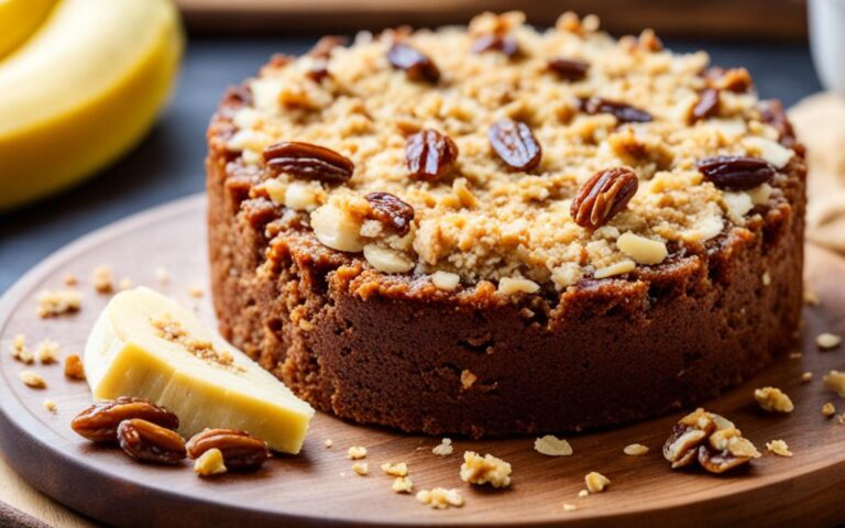 Sweet and Nutty Banana and Date Cake Recipe