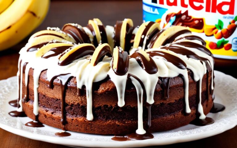 Decadent Banana and Nutella Cake for Chocolate Lovers