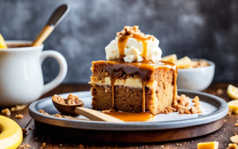 Sweet and Sticky Banana and Toffee Cake Recipe