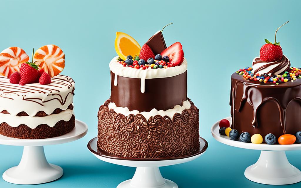 Be-Ro chocolate cake variations