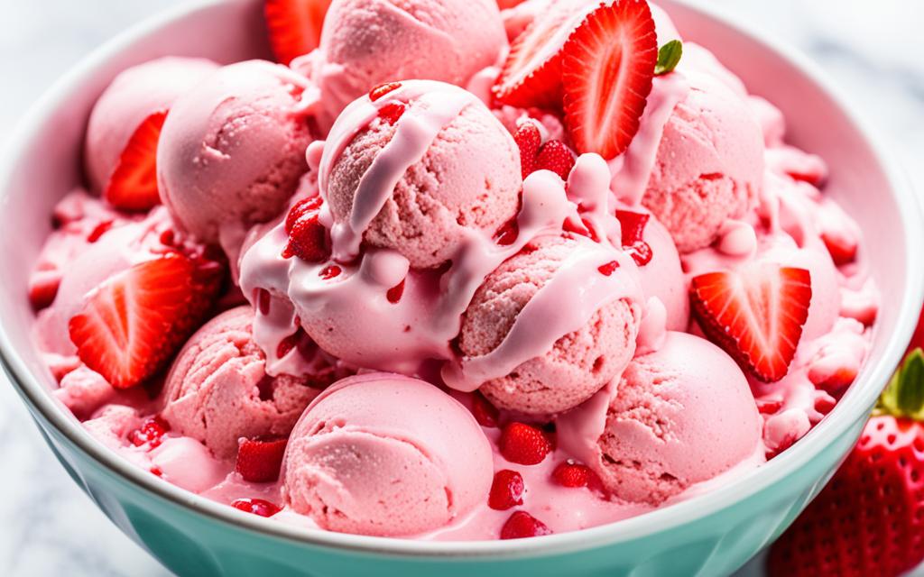 Ben and Jerry's Strawberry Ice Cream Recipe