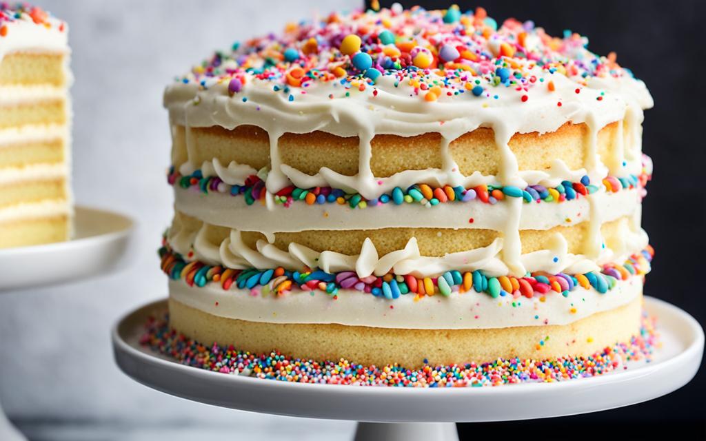 Birthday Cake Vanilla Sponge