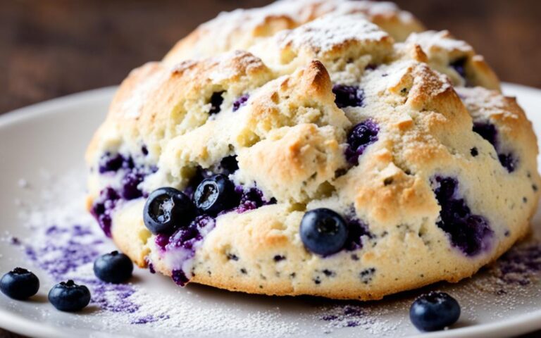 Fragrant Indulgence: Blueberry Lavender Scones Recipe