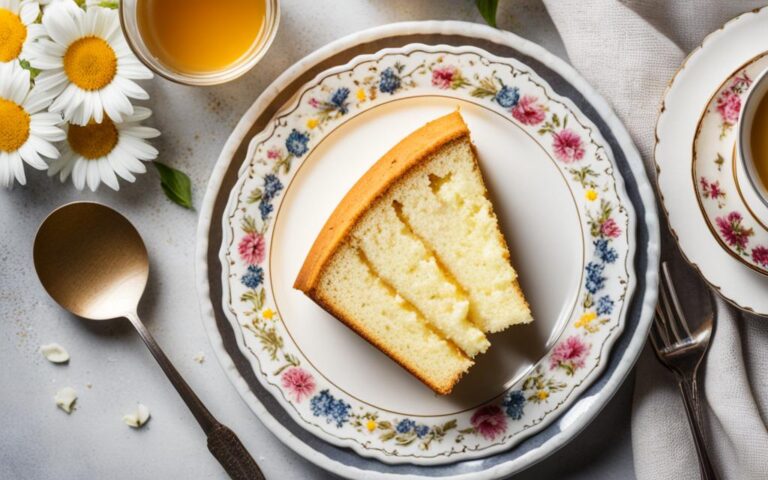 Traditional British Vanilla Cake Recipe for Tea Time