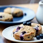 Buckwheat Blueberry Scones