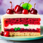 Cake with Glace Cherries