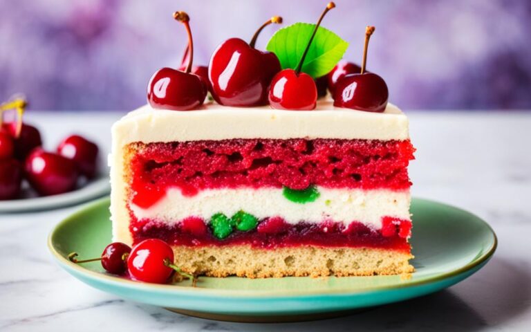 Glace Cherry Cake: A Bright and Cheerful Dessert