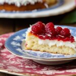 Cake with Jam and Coconut