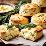 Cheddar and Rosemary Scones