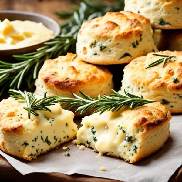 Savory Herb Rosemary Cheddar Scones Recipe