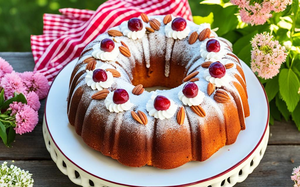Cherry-Almond Bundt Cake