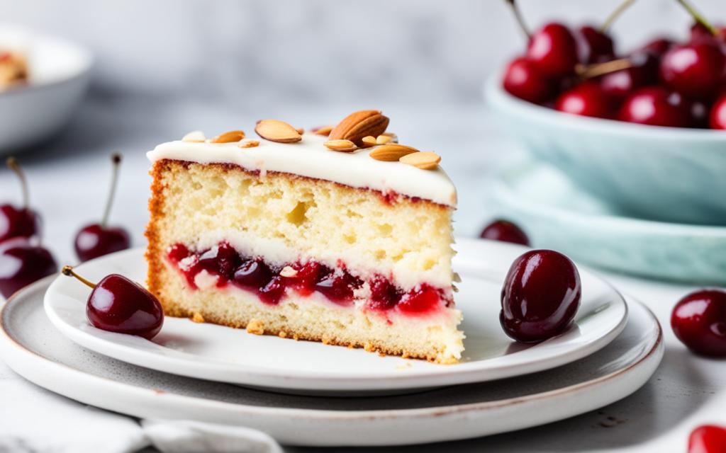 Cherry Almond Cake Recipe