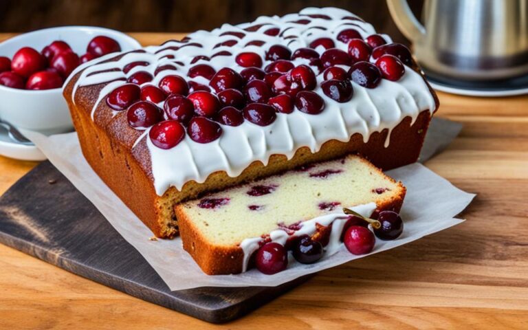 Cherry Almond Loaf Cake: Ideal for Casual Gatherings
