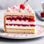 Cherry Bakewell Birthday Cake