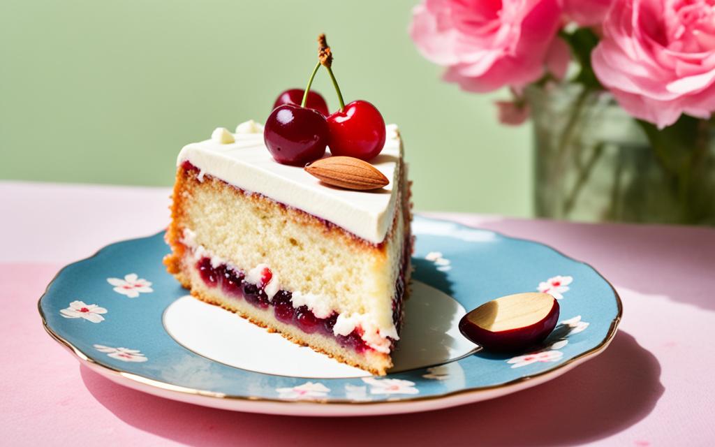 Cherry Bakewell Cake