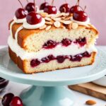 Cherry Bakewell Loaf Cake