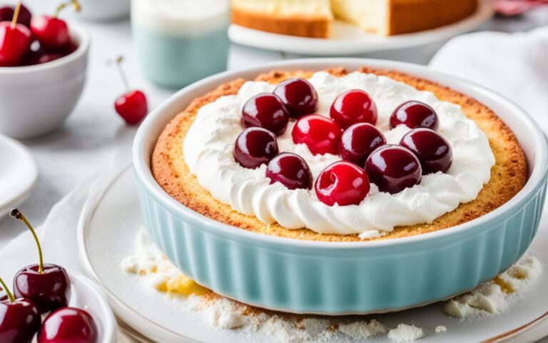 Light and Airy Cherry Sponge Cake Recipe