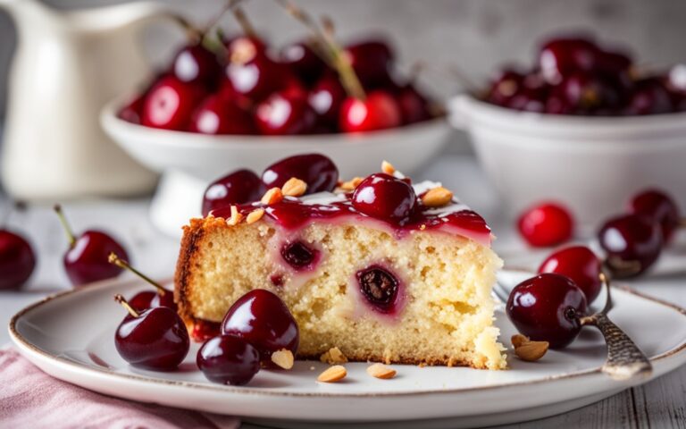 Perfect Cherry and Almond Cake Recipe for Almond Lovers