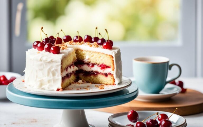Mary Berry’s Cherry and Coconut Cake: A Classic Recipe