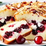 Cherry and Coconut Loaf Cake