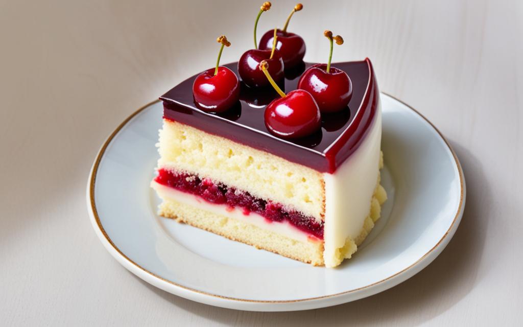 Cherry and Marzipan Cake