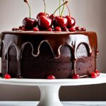 Chocolate Cake with Cherry