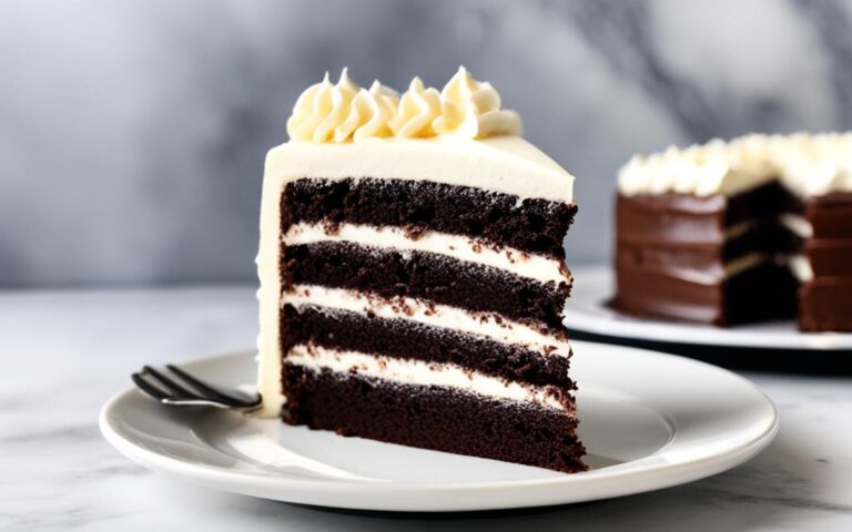 Chocolate Cake with Silky Vanilla Buttercream: A Classic