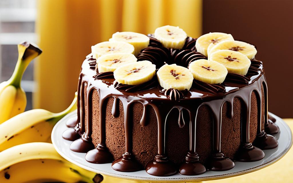 Chocolate and Banana Cake
