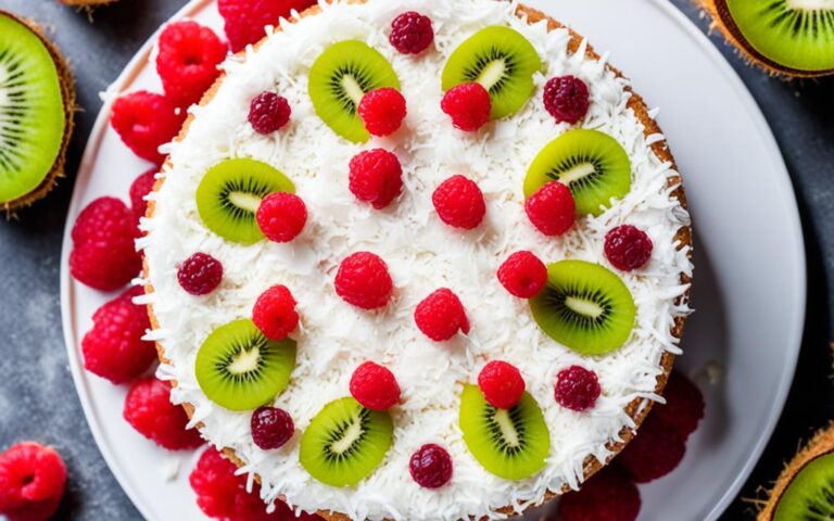 Coconut Cake with Jam Filling: A Sweet Surprise