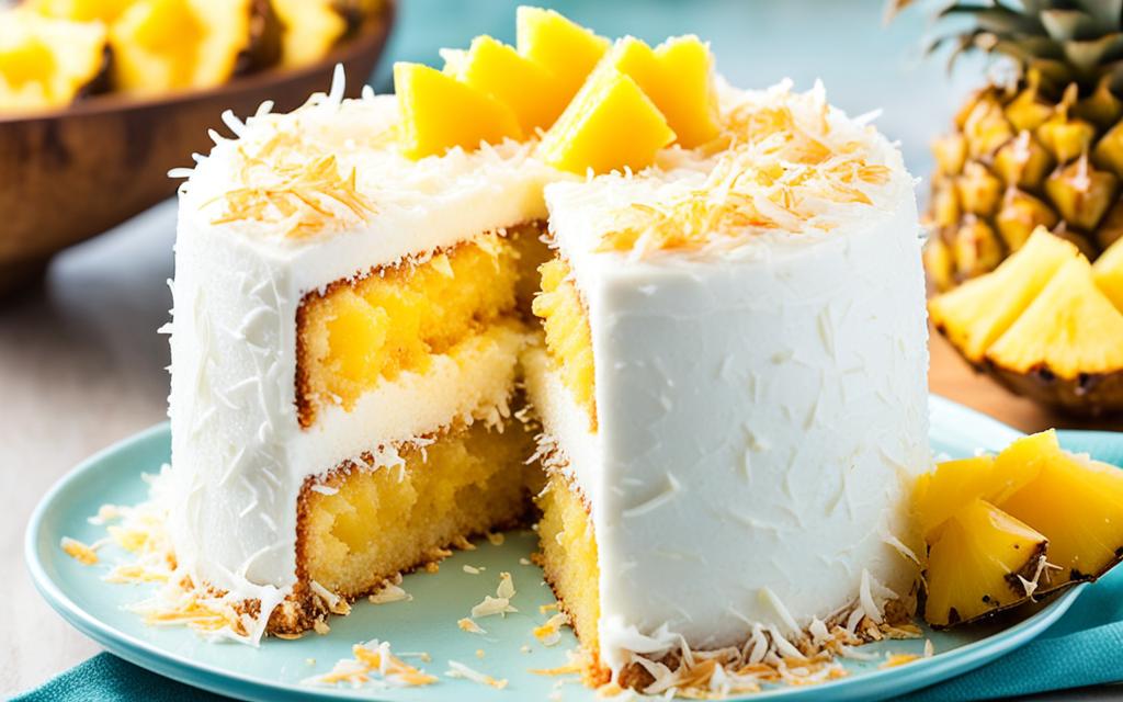 Coconut Pineapple Cake