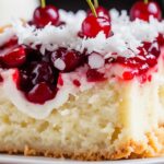 Coconut and Cherry Cake Mary Berry
