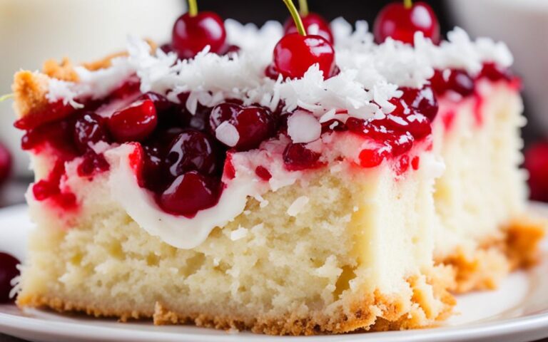 Mary Berry’s Take on the Coconut and Cherry Cake