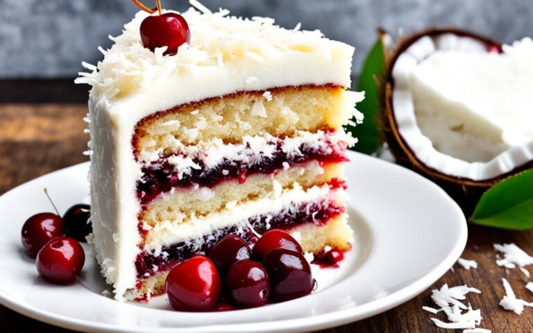 Mary Berry’s Coconut and Cherry Cake: A Match Made in Heaven