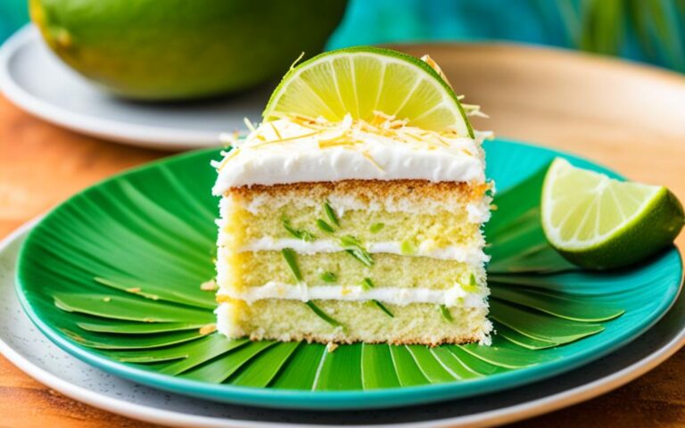 Tangy Coconut and Lime Cake for Summer Days